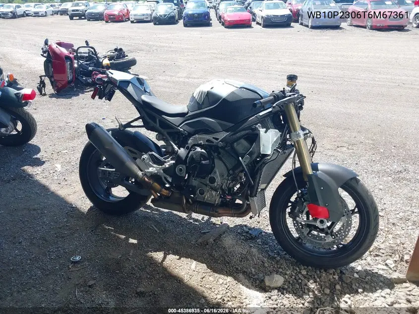 2026 BMW S 1000 Rr VIN: WB10P2306T6M67361 Lot: 45386935