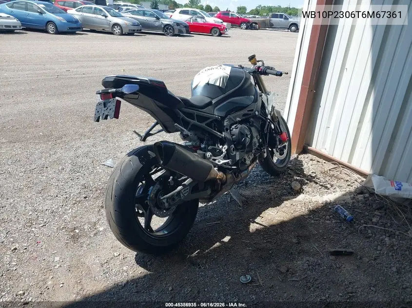 2026 BMW S 1000 Rr VIN: WB10P2306T6M67361 Lot: 45386935