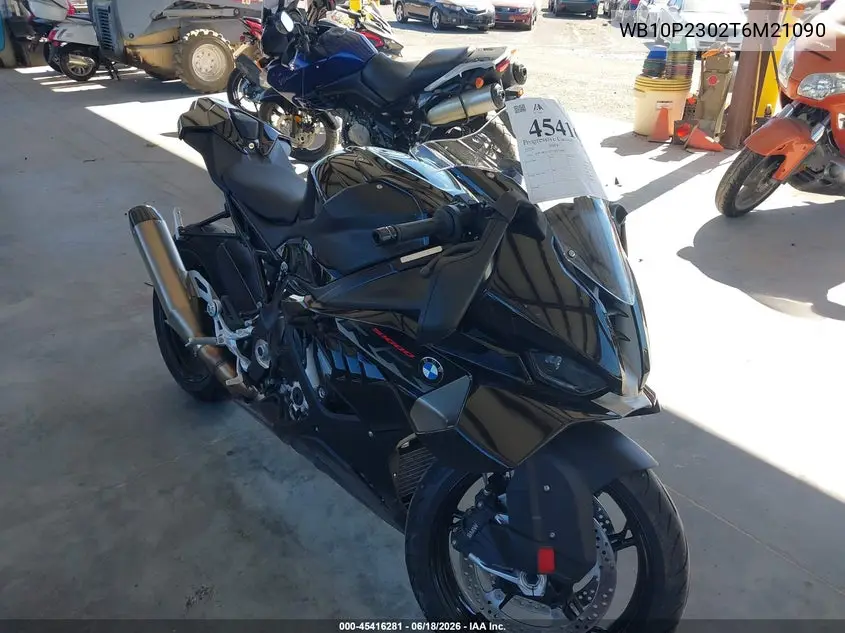 2026 BMW S 1000 Rr VIN: WB10P2302T6M21090 Lot: 45416281