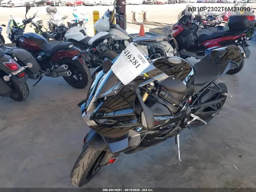2026 BMW S 1000 Rr VIN: WB10P2302T6M21090 Lot: 45416281