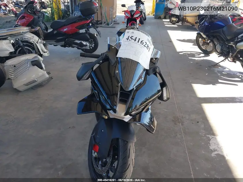 2026 BMW S 1000 Rr VIN: WB10P2302T6M21090 Lot: 45416281
