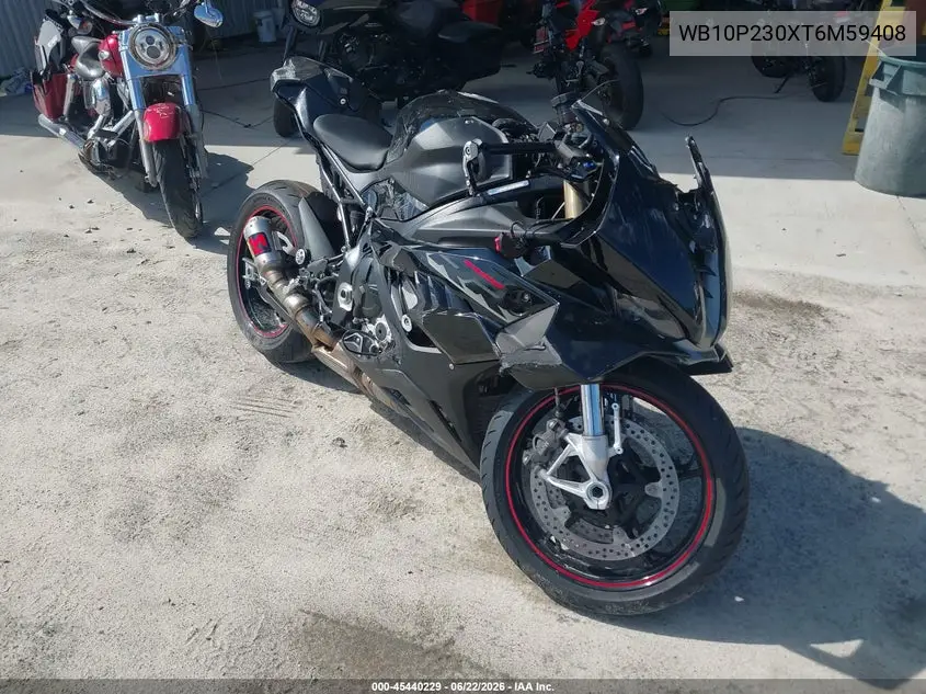 2026 BMW S 1000 Rr VIN: WB10P230XT6M59408 Lot: 45440229