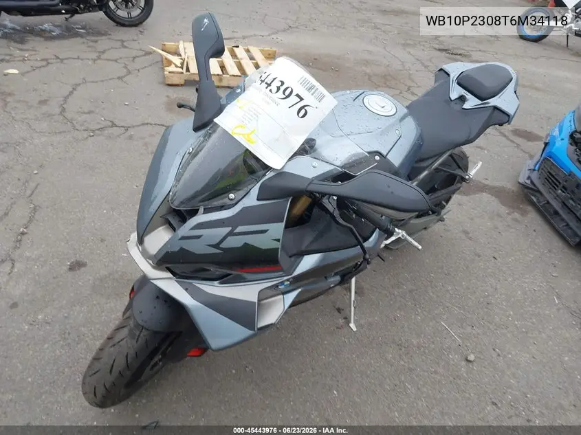 2026 BMW S 1000 Rr VIN: WB10P2308T6M34118 Lot: 45443976