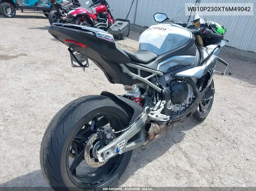 2026 BMW S 1000 Rr VIN: WB10P230XT6M49042 Lot: 45529909