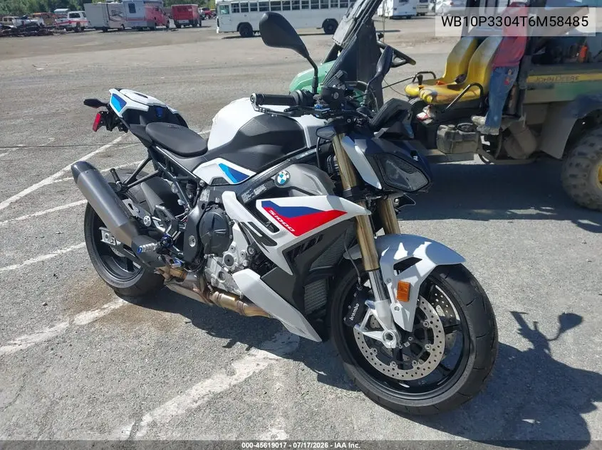 2026 BMW S 1000 R VIN: WB10P3304T6M58485 Lot: 45619017