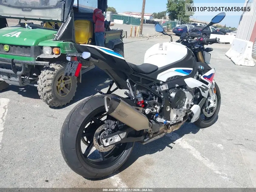 2026 BMW S 1000 R VIN: WB10P3304T6M58485 Lot: 45619017