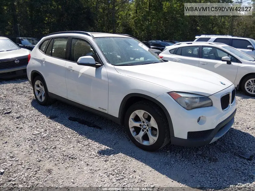 2013 BMW X1 Sdrive28I VIN: WBAVM1C59DVW42827 Lot: 45589940