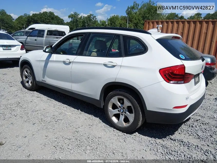2013 BMW X1 Sdrive28I VIN: WBAVM1C59DVW42827 Lot: 45589940