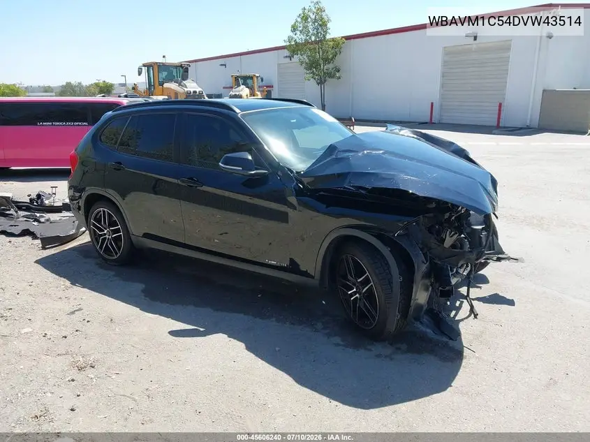 2013 BMW X1 Sdrive28I VIN: WBAVM1C54DVW43514 Lot: 45606240