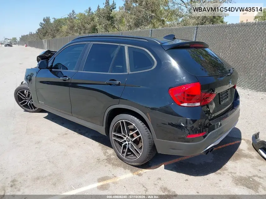 2013 BMW X1 Sdrive28I VIN: WBAVM1C54DVW43514 Lot: 45606240
