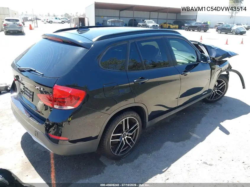2013 BMW X1 Sdrive28I VIN: WBAVM1C54DVW43514 Lot: 45606240