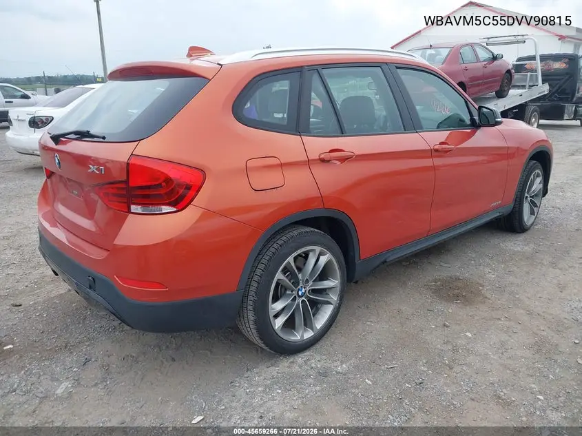 2013 BMW X1 xDrive35I VIN: WBAVM5C55DVV90815 Lot: 45659266