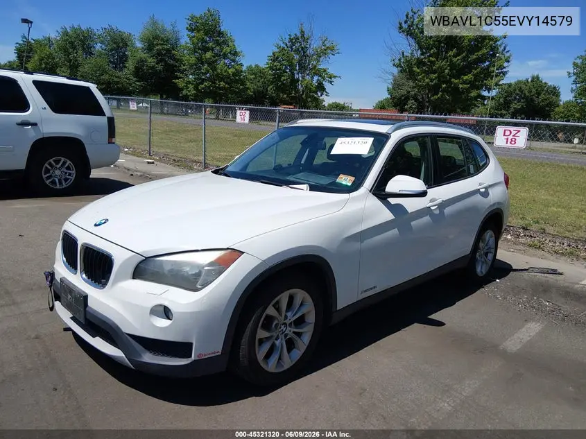 2014 BMW X1 xDrive28I VIN: WBAVL1C55EVY14579 Lot: 45321320