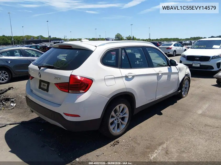 2014 BMW X1 xDrive28I VIN: WBAVL1C55EVY14579 Lot: 45321320