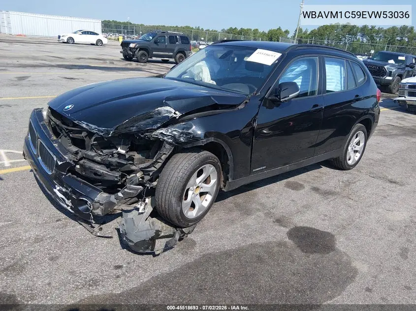 2014 BMW X1 Sdrive28I VIN: WBAVM1C59EVW53036 Lot: 45518693