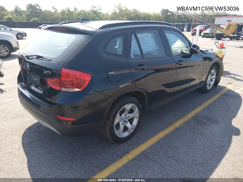 2014 BMW X1 Sdrive28I VIN: WBAVM1C59EVW53036 Lot: 45518693