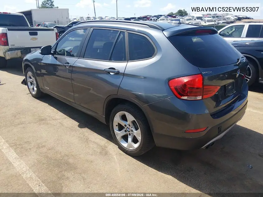 2014 BMW X1 Sdrive28I VIN: WBAVM1C52EVW55307 Lot: 45554196