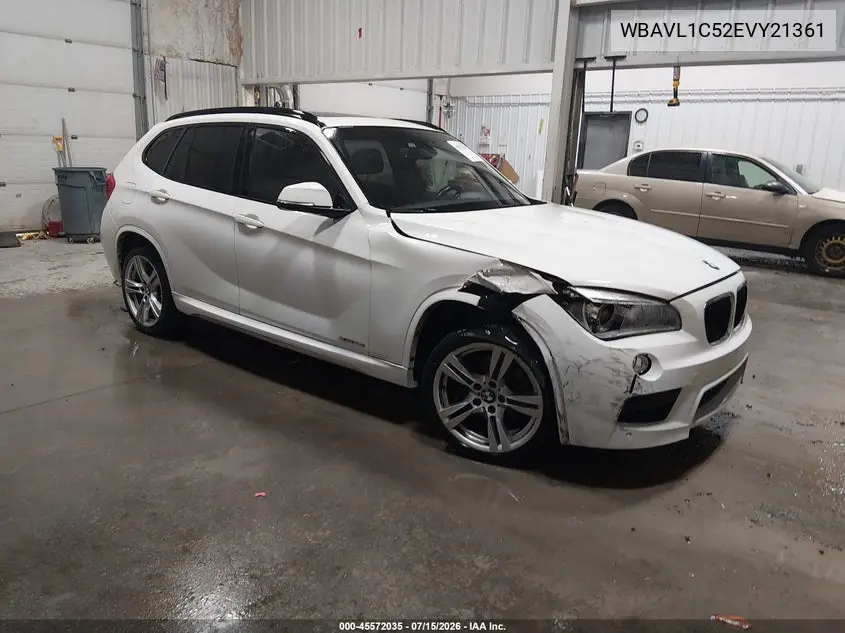 2014 BMW X1 xDrive28I VIN: WBAVL1C52EVY21361 Lot: 45572035