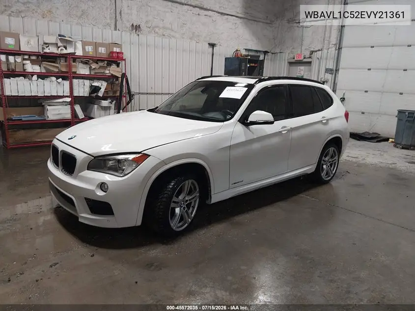 2014 BMW X1 xDrive28I VIN: WBAVL1C52EVY21361 Lot: 45572035