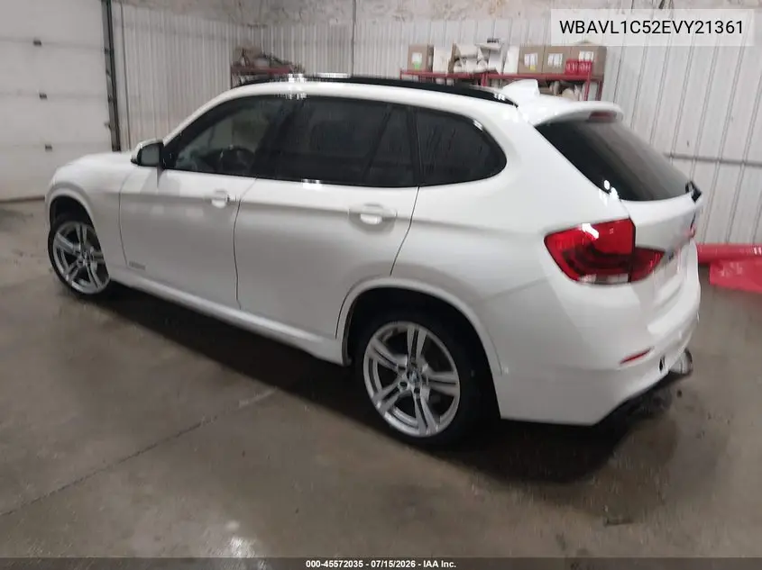 2014 BMW X1 xDrive28I VIN: WBAVL1C52EVY21361 Lot: 45572035