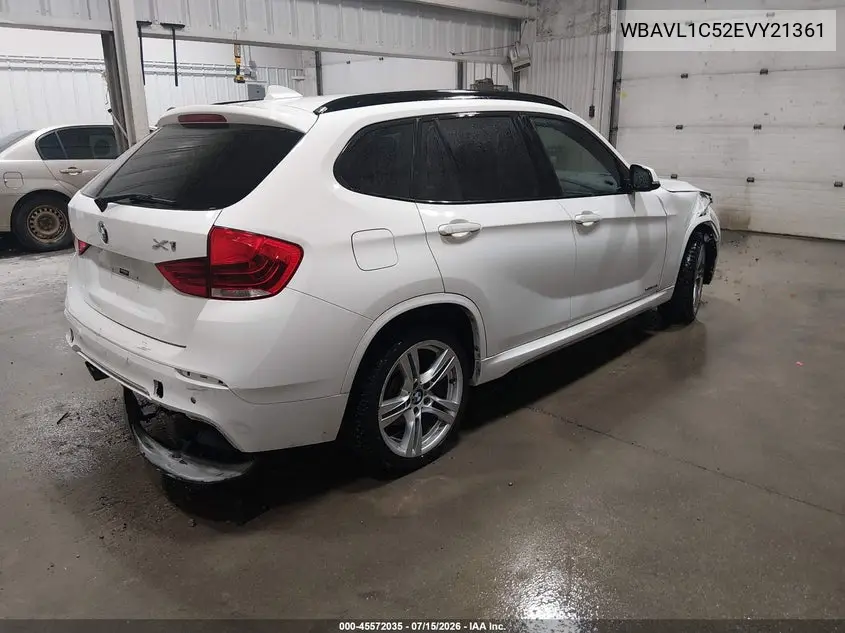 2014 BMW X1 xDrive28I VIN: WBAVL1C52EVY21361 Lot: 45572035