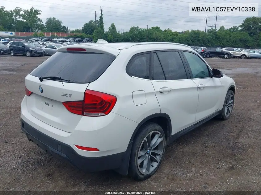 2014 BMW X1 xDrive28I VIN: WBAVL1C57EVY10338 Lot: 45600242