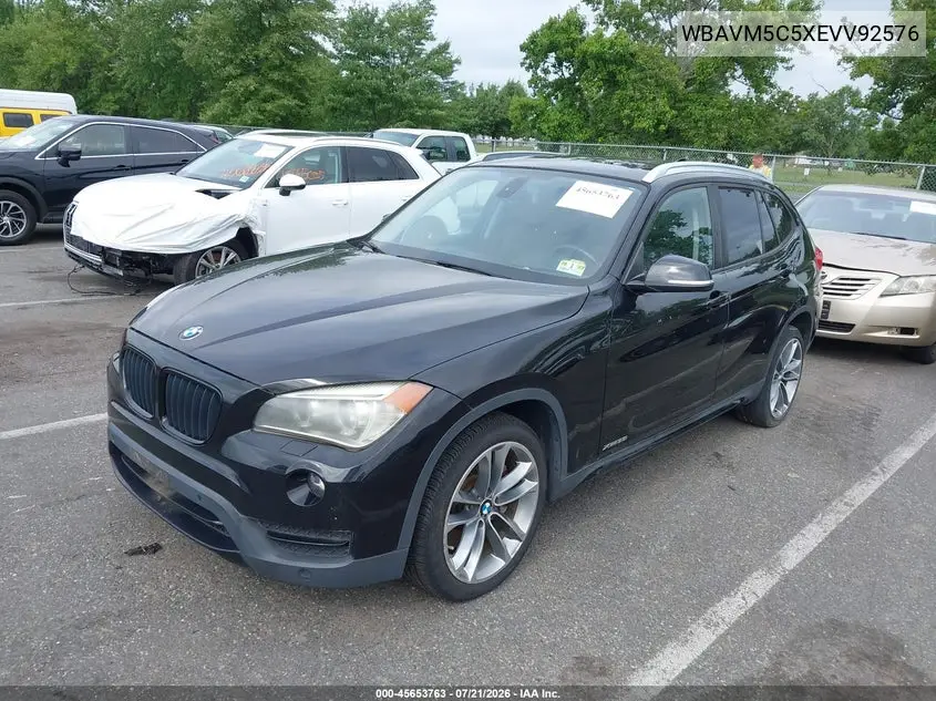2014 BMW X1 xDrive35I VIN: WBAVM5C5XEVV92576 Lot: 45653763