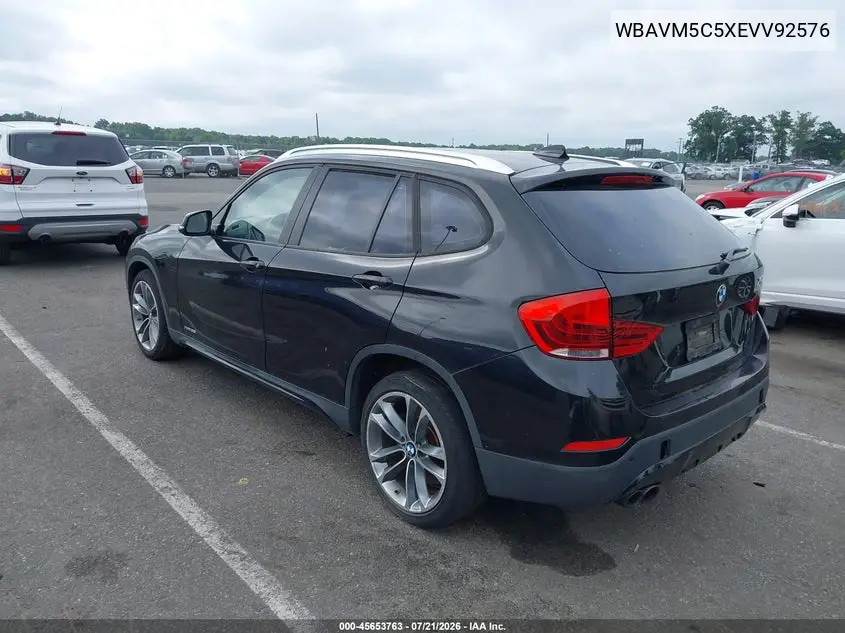 2014 BMW X1 xDrive35I VIN: WBAVM5C5XEVV92576 Lot: 45653763