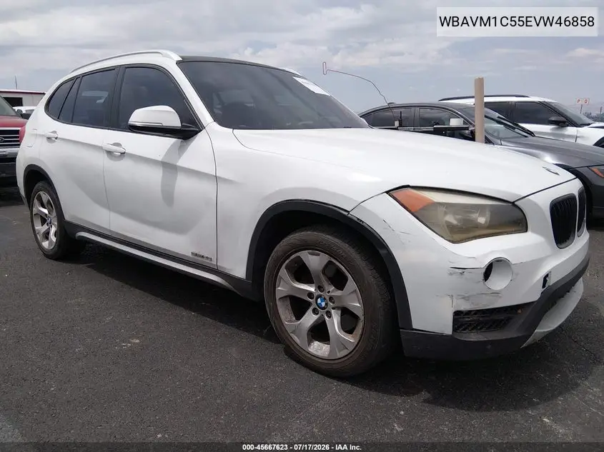 2014 BMW X1 Sdrive28I VIN: WBAVM1C55EVW46858 Lot: 45667623