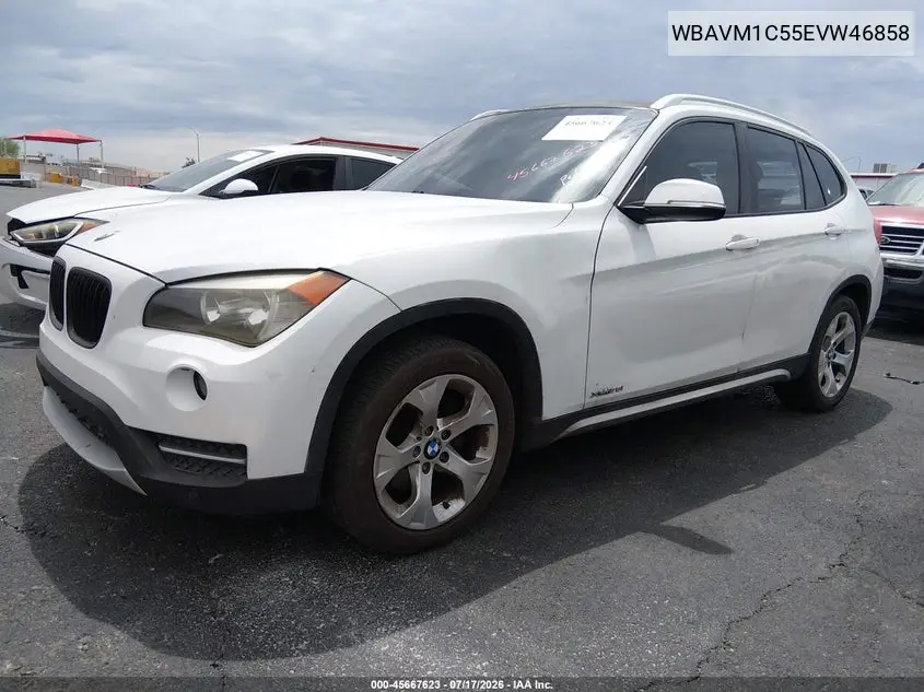 2014 BMW X1 Sdrive28I VIN: WBAVM1C55EVW46858 Lot: 45667623