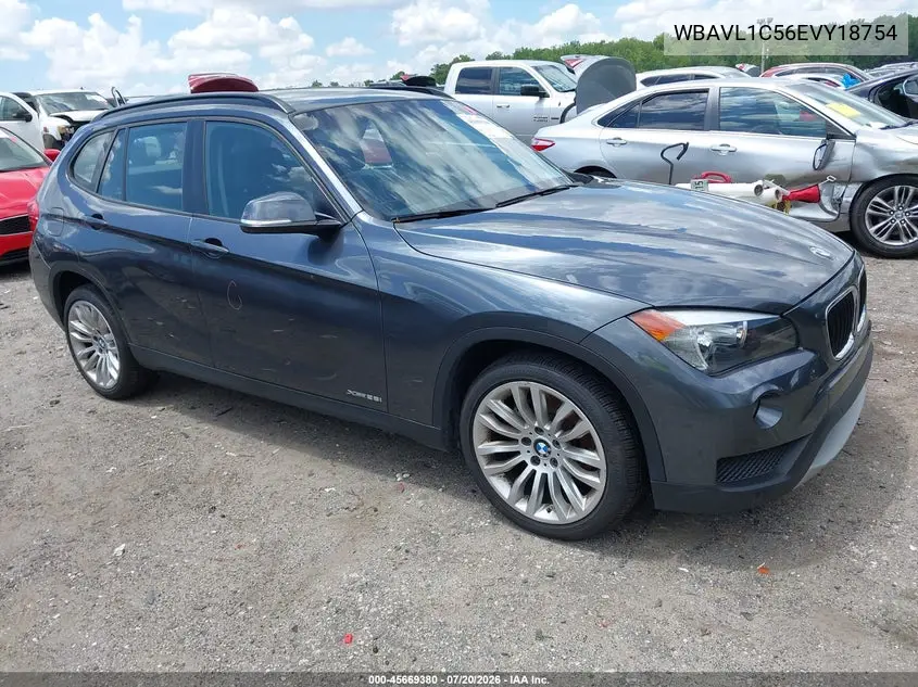 2014 BMW X1 xDrive28I VIN: WBAVL1C56EVY18754 Lot: 45669380