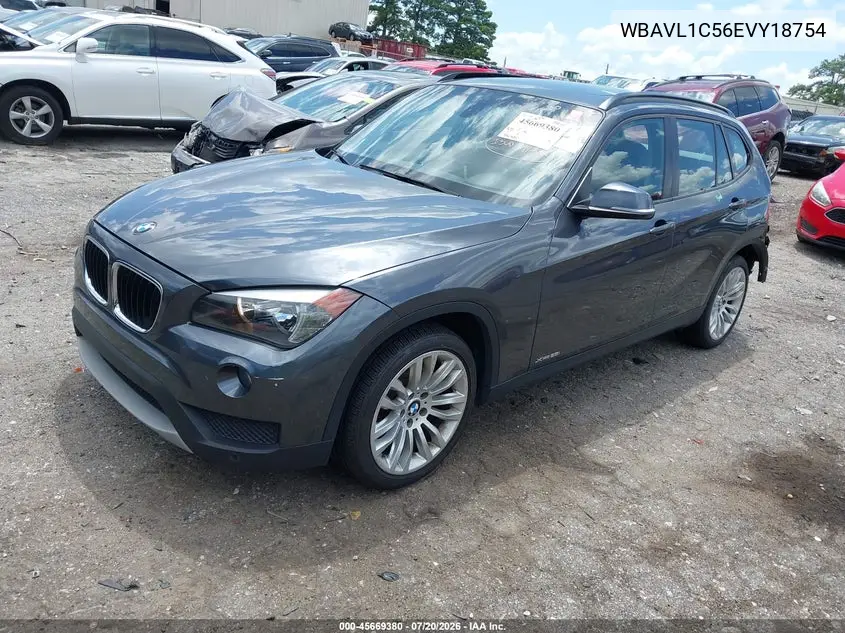 2014 BMW X1 xDrive28I VIN: WBAVL1C56EVY18754 Lot: 45669380