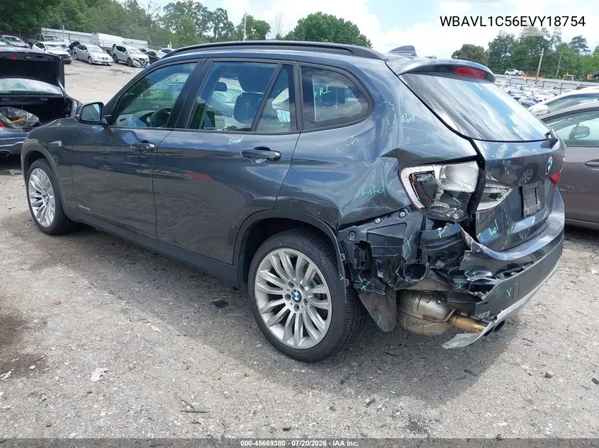 2014 BMW X1 xDrive28I VIN: WBAVL1C56EVY18754 Lot: 45669380