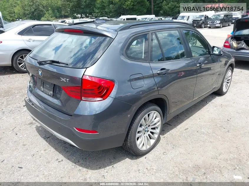 2014 BMW X1 xDrive28I VIN: WBAVL1C56EVY18754 Lot: 45669380