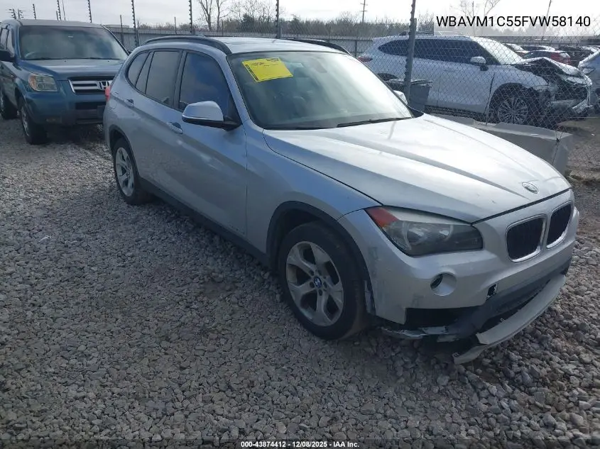 WBAVM1C55FVW58140 2015 BMW X1 Sdrive28I