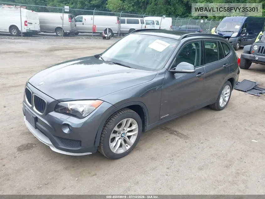 2015 BMW X1 xDrive28I VIN: WBAVL1C58FVY35301 Lot: 45559919