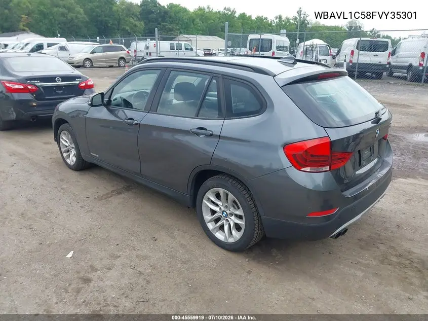 2015 BMW X1 xDrive28I VIN: WBAVL1C58FVY35301 Lot: 45559919
