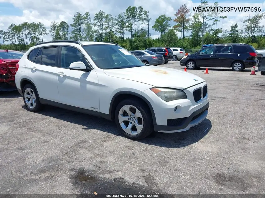 2015 BMW X1 Sdrive28I VIN: WBAVM1C53FVW57696 Lot: 45617579