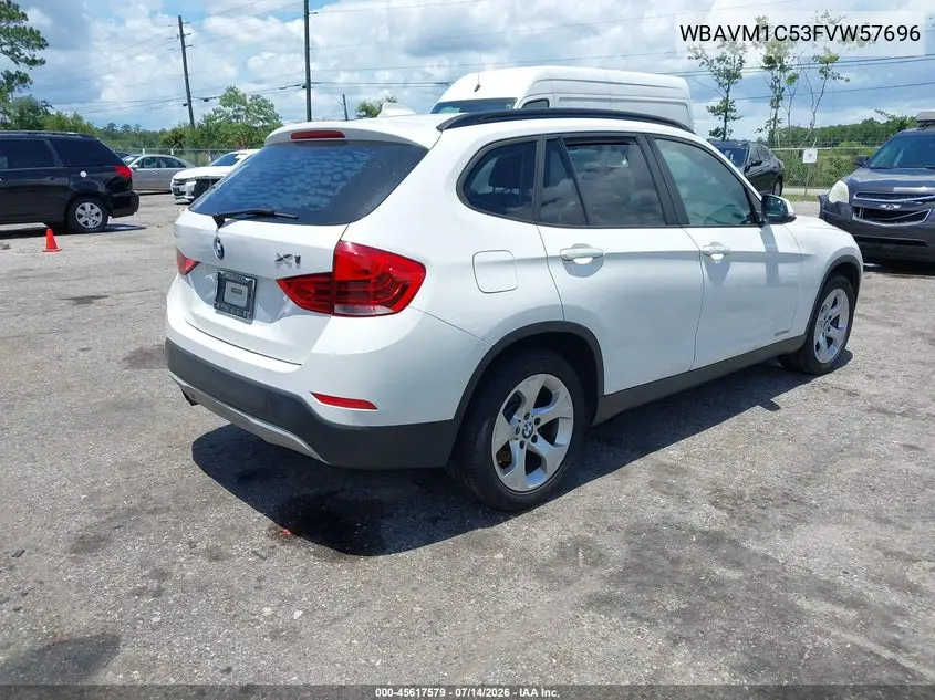 2015 BMW X1 Sdrive28I VIN: WBAVM1C53FVW57696 Lot: 45617579