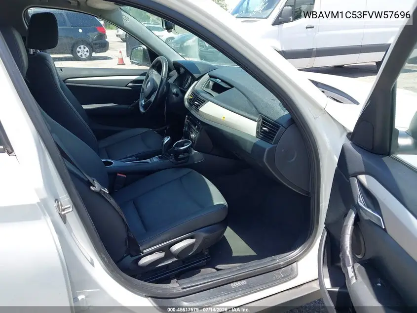 2015 BMW X1 Sdrive28I VIN: WBAVM1C53FVW57696 Lot: 45617579