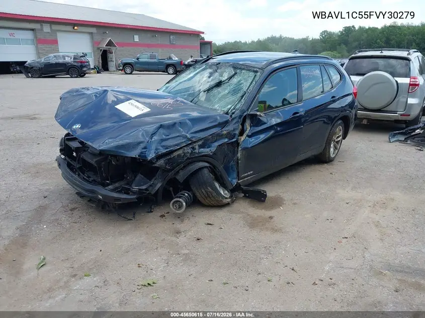 2015 BMW X1 xDrive28I VIN: WBAVL1C55FVY30279 Lot: 45650615
