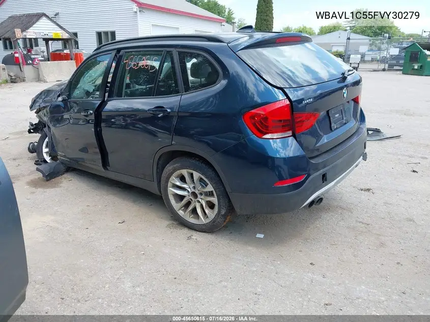 2015 BMW X1 xDrive28I VIN: WBAVL1C55FVY30279 Lot: 45650615