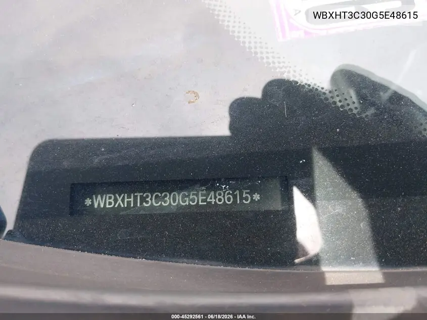 2016 BMW X1 xDrive28I VIN: WBXHT3C30G5E48615 Lot: 45292561