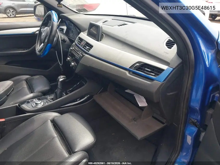 2016 BMW X1 xDrive28I VIN: WBXHT3C30G5E48615 Lot: 45292561