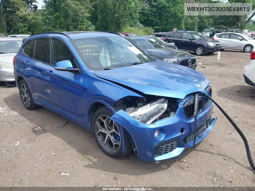 2016 BMW X1 xDrive28I VIN: WBXHT3C30G5E48615 Lot: 45292561