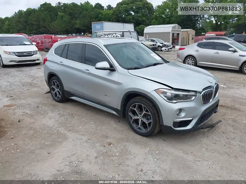 2016 BMW X1 xDrive28I VIN: WBXHT3C37GP881883 Lot: 45319786