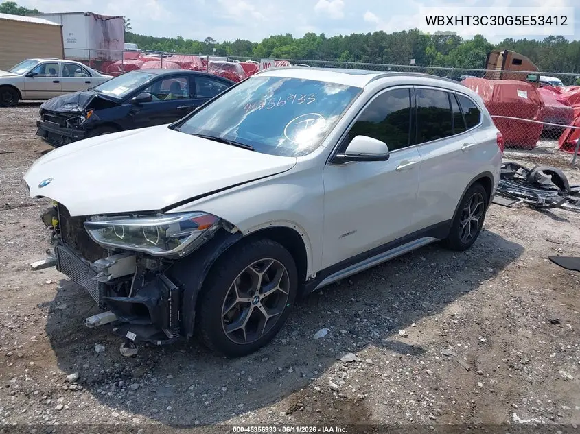 2016 BMW X1 xDrive28I VIN: WBXHT3C30G5E53412 Lot: 45356933