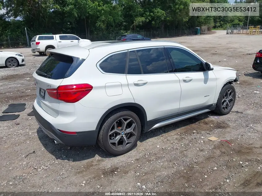 2016 BMW X1 xDrive28I VIN: WBXHT3C30G5E53412 Lot: 45356933