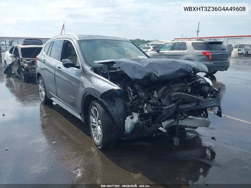 2016 BMW X1 xDrive28I VIN: WBXHT3Z36G4A49608 Lot: 45477292