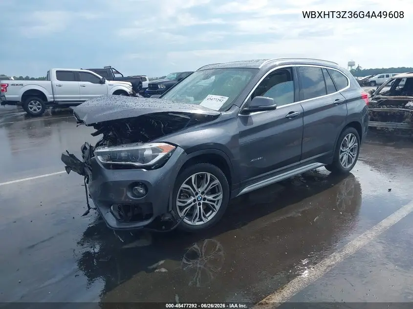 2016 BMW X1 xDrive28I VIN: WBXHT3Z36G4A49608 Lot: 45477292